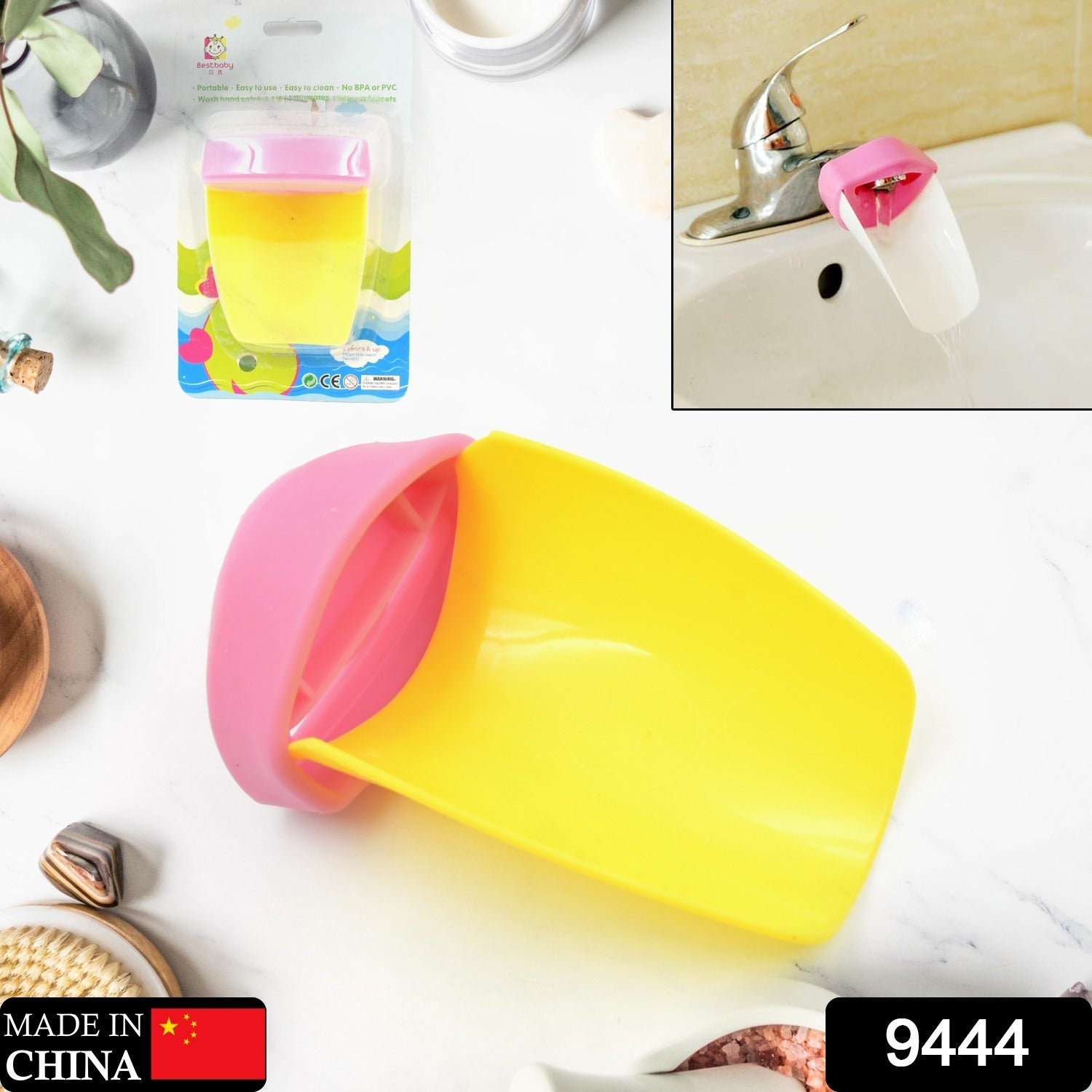 Faucet Extender | Easy Use for Hand Washing for Kids, Toddlers, Babies and Children | Silicone Sink Handle Extender | Fun Hand-Washing Solution | Cute Duck Mouth Design Wash Helper Bathroom Sink for Babies and Children (1 Pc) Faucet Extender | Easy Use for Hand Washing for Kids, Toddlers, Babies and Children | Silicone Sink Handle Extender | Fun Hand-Washing Solution | Cute Duck Mouth Design Wash Helper Bathroom Sink for Babies and Children (1 Pc)